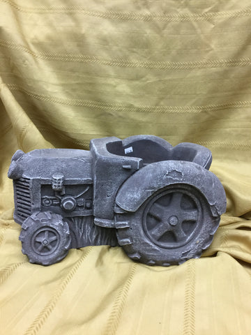 Cement tractor planter