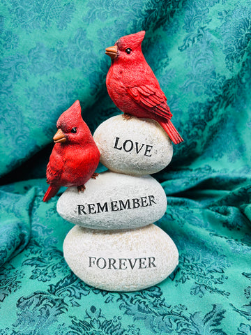 Cardinal table decor