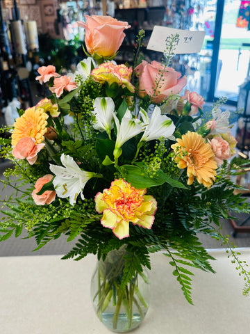 Mothers Day peach gerbers