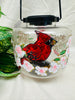 Solar glass lantern