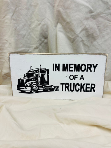 In memory of a trucker
