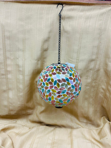 Solar- Mosiac gazing ball
