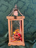 Wooden Cardinal lantern