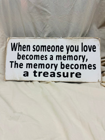 When someone you love sign