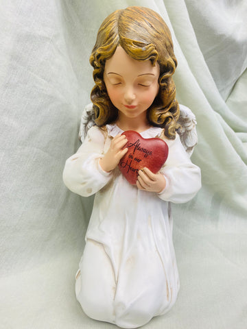 Kneeling angel- always in my heart
