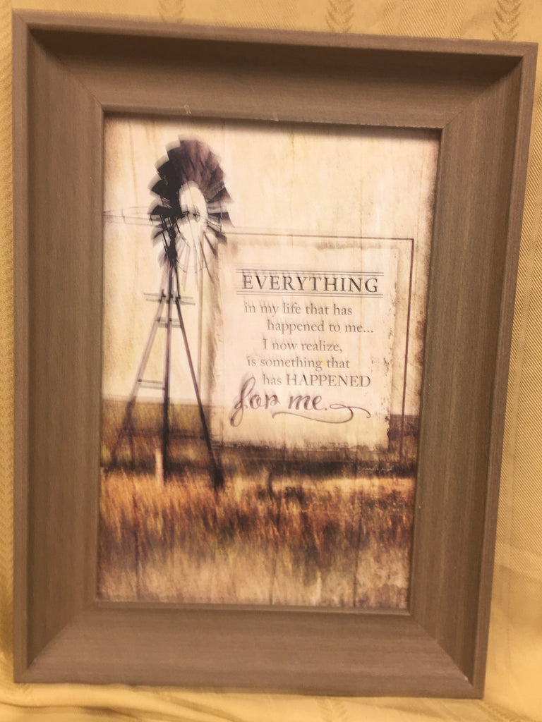Framed Art: Everything for Me